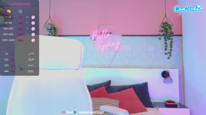 B3llaSpringCamsoda Porn Cam 2023-09-27