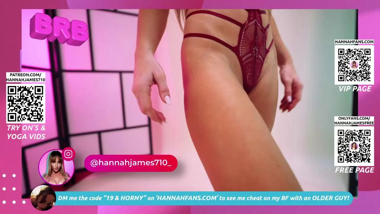 Hannahjames710Chaturbate Porn Cam 2023-12-27