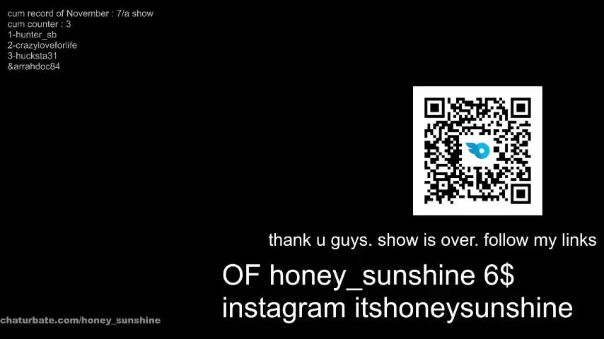 Honey_sunshineChaturbate Porn Cam 2023-11-20