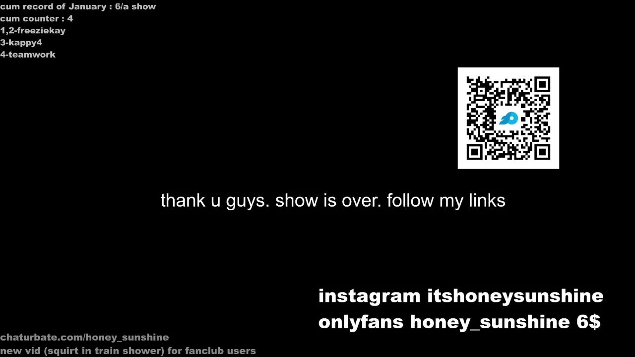 Honey_sunshineChaturbate Porn Cam 2024-01-06