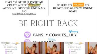 Its_lilyChaturbate Porn Cam 2023-08-20