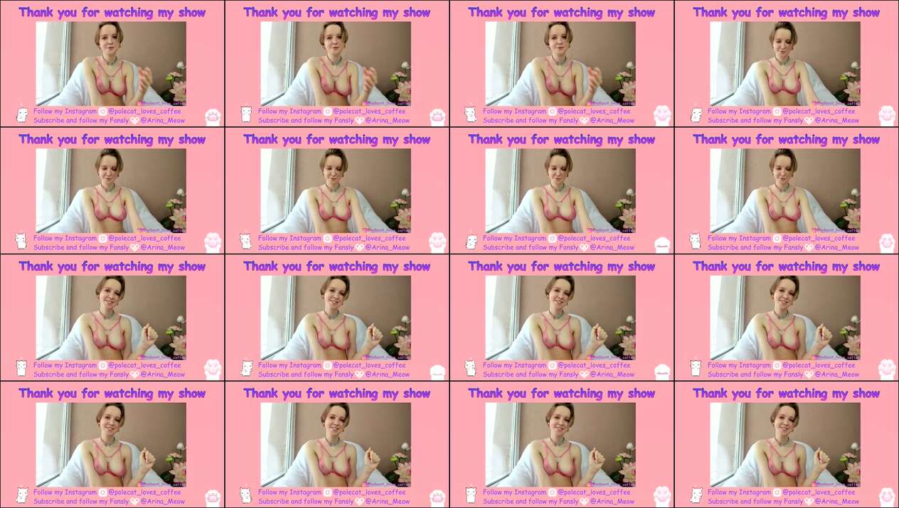 ArinameowChaturbate Porn Cam 2023-11-22