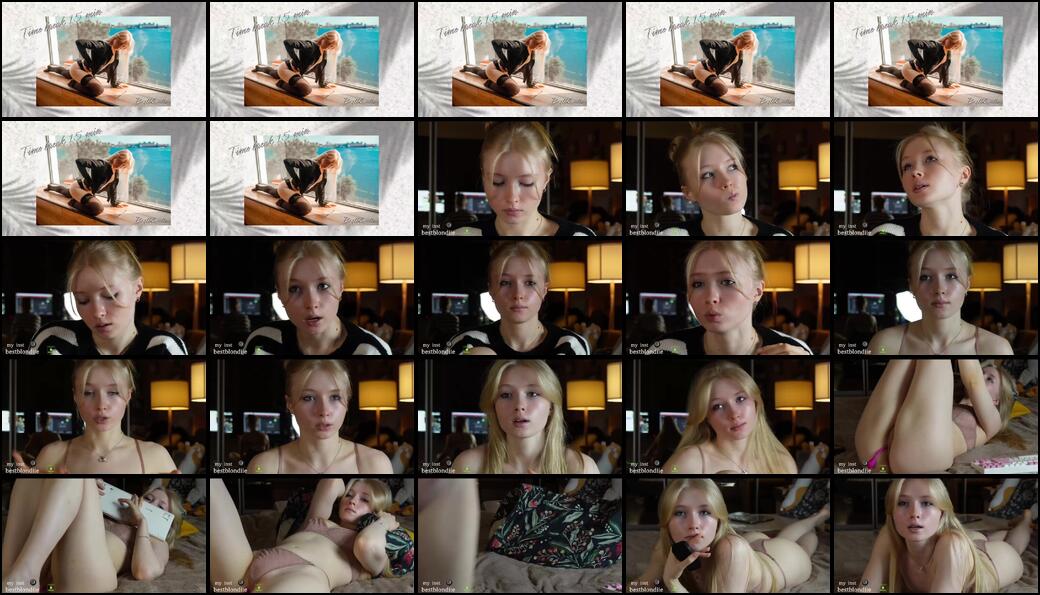 BestblondiiecbChaturbate Porn Cam 2024-03-14