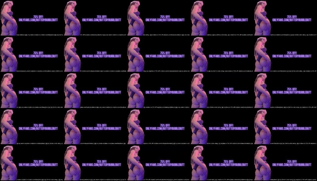 ButterybubblebuttChaturbate Porn Cam 2024-01-31