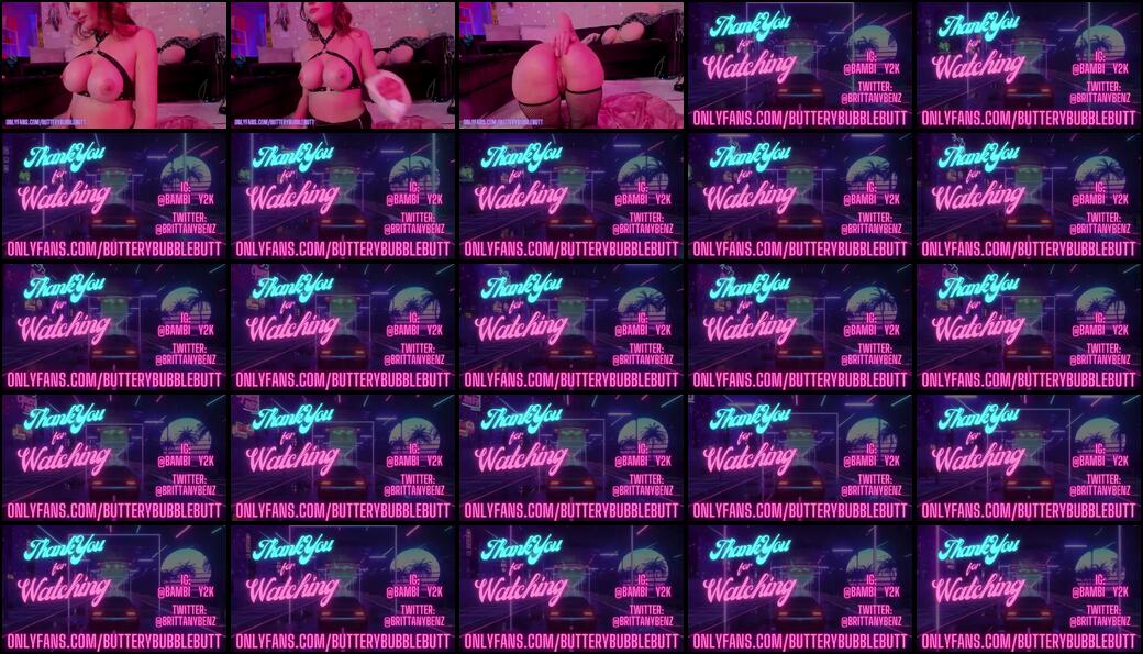 ButterybubblebuttChaturbate Porn Cam 2024-03-17