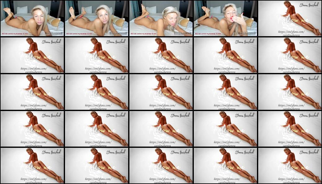 CarolinahereraChaturbate Porn Cam 2023-12-30