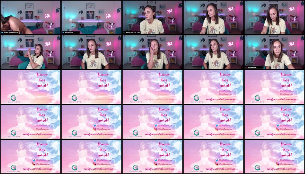 HolihurricaneChaturbate Porn Cam 2024-05-15