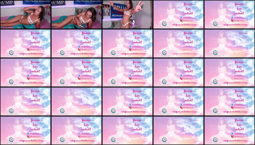 HolihurricaneChaturbate Porn Cam 2024-05-20
