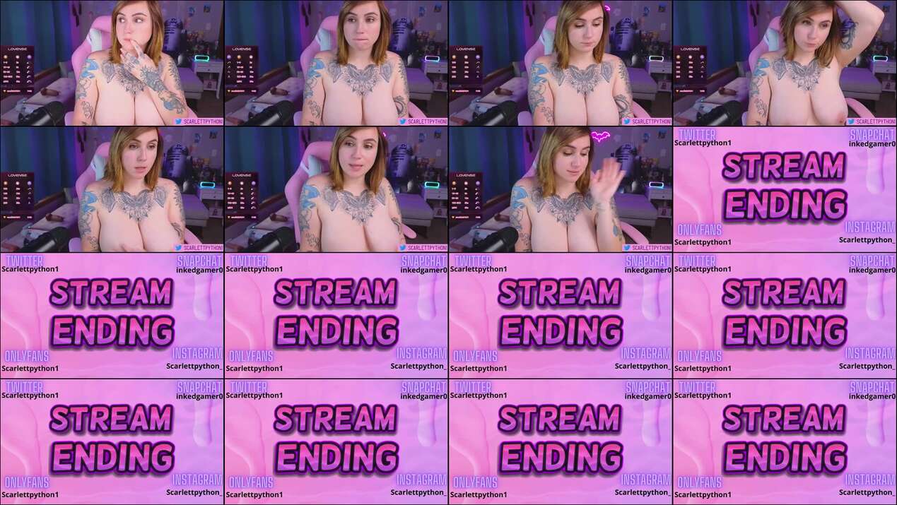 Scarlettpython1Chaturbate Porn Cam 2024-08-12